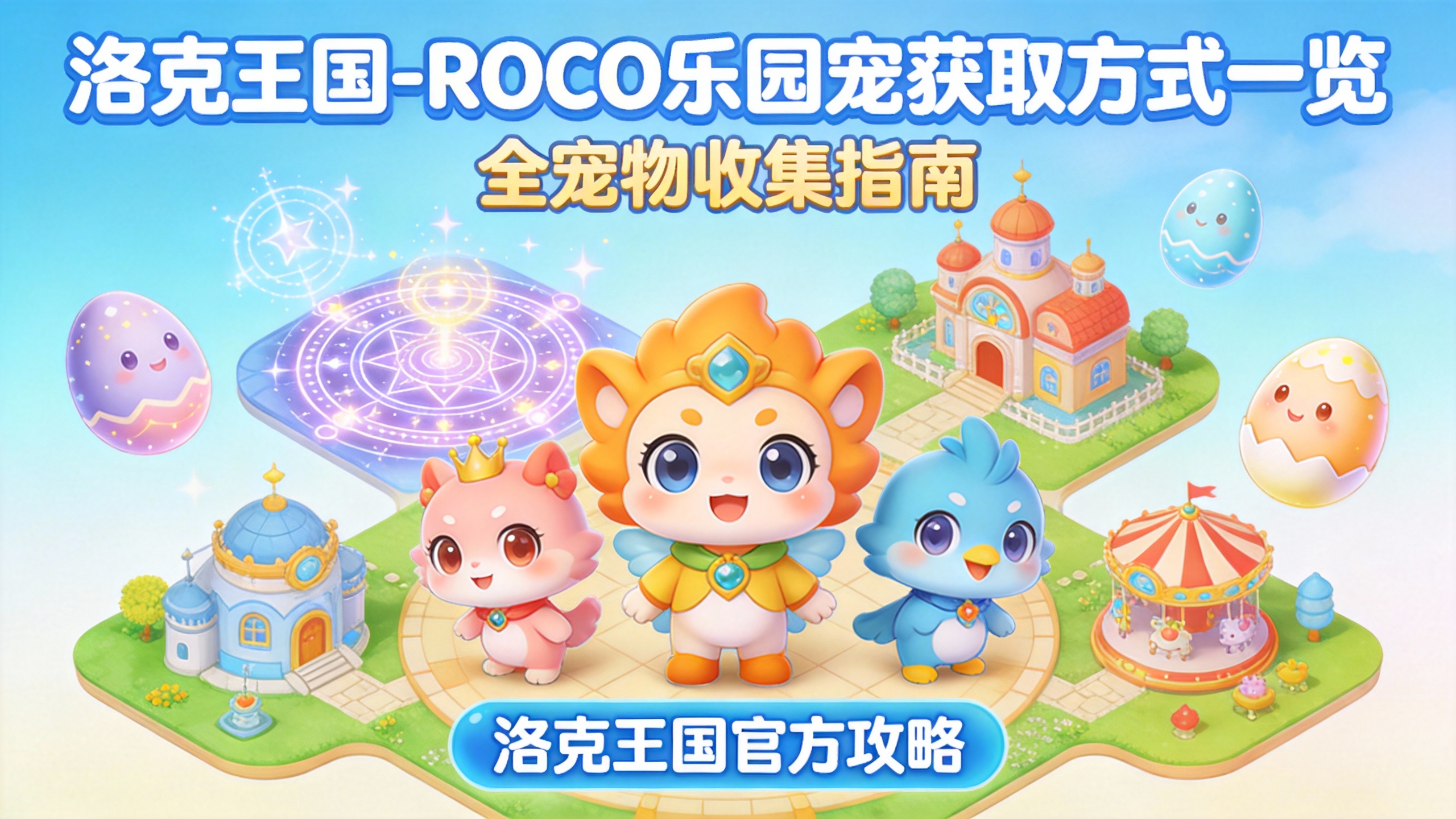 洛克王国-ROCO乐园宠获取方式一览